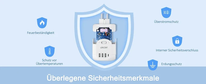 LENCENT USB Sockets dice Without Cable socket EU Socket Adapter Multiple socket EU Outlet Extender