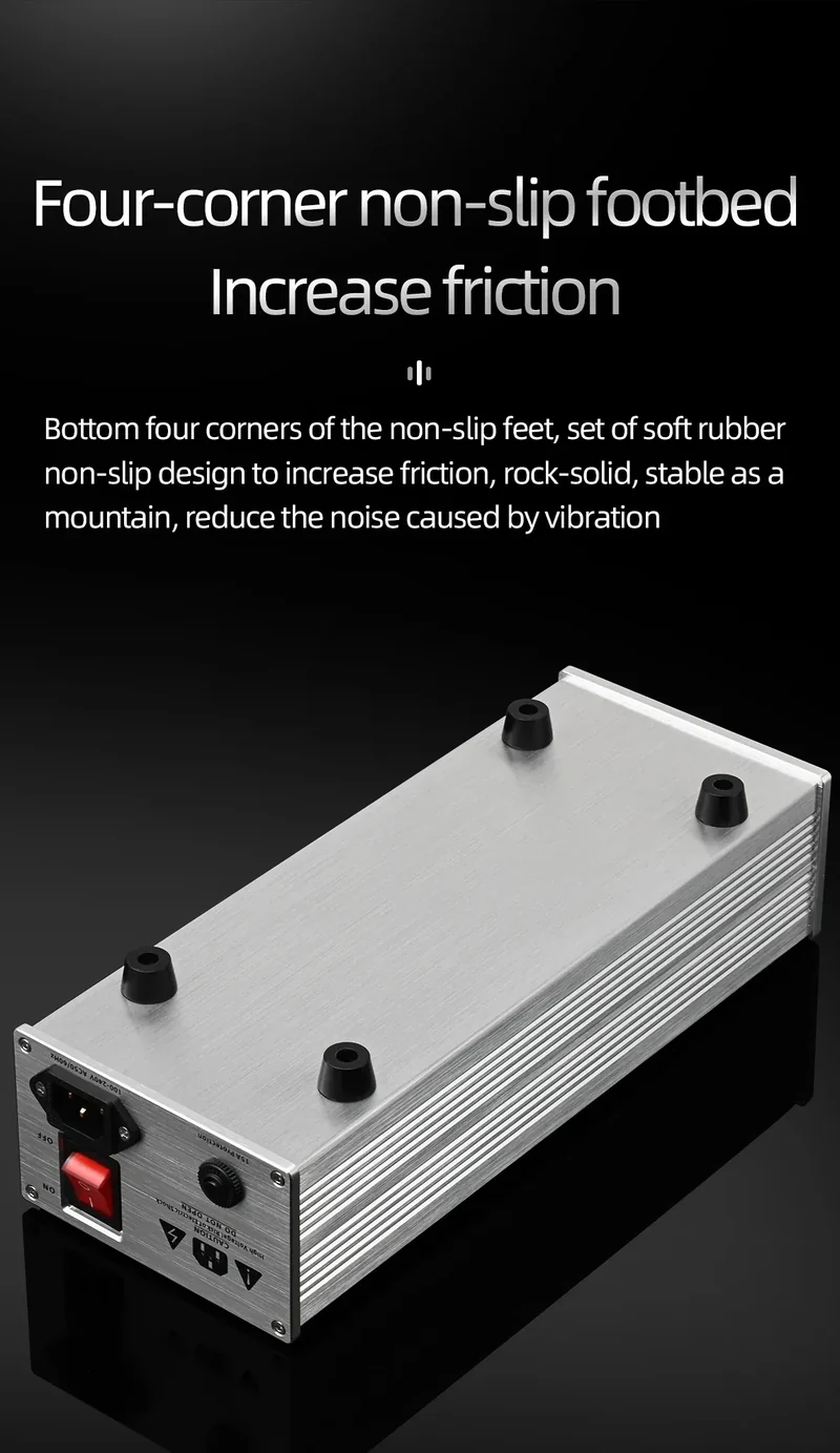Hi-end EU Hifi Power Filter for Standard EU Socket Noise-free Audio Purifier Filter Power Conditioner with EU Outlets Strip