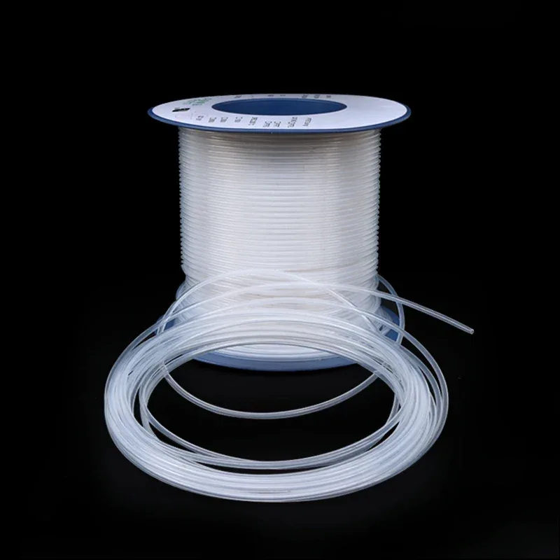 1/3/5/10M Transparent PTFE Tube For 3D Printer Parts Pipe ID 0.8 1 2 2.5 3 4 5 6 7 8 10mm F46 Insulated Hose Rigid Pipe 600V 3KV