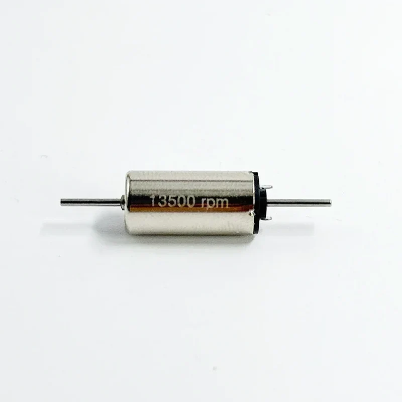 Mini 0816 Dual Axis 8mm Micro Motor DC 12 Volt 13500RPM/18000RPM Hollow Cups High Speed Strong Magnetic 1mm Diameter Shaft
