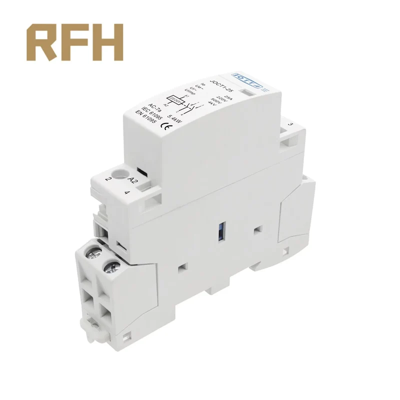2P 16A/20A/25A 220V/230V 50/60Hz Din Rail Household AC Contactor 1NO 1NC/2NO/2NC For Smart Home
