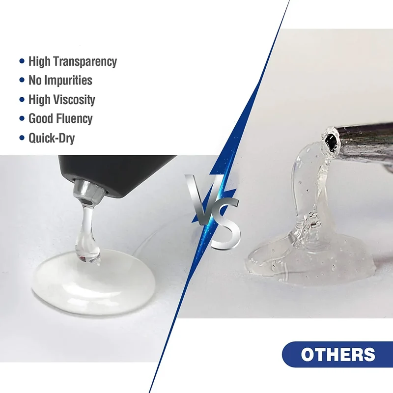 500g Hot Melt Glue Stick With a Diameter Of 7mm 11mm And a Length Of 10cm 15cm Clear Adhesive Glue Sticks for DIY Sealing Repair