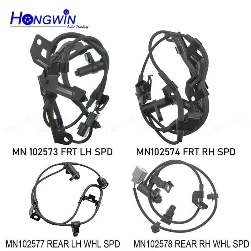 ABS Wheel Speed Sensor Front For Mitsubishi Pajero Montero Sport II 2008-2017 L200 Triton IV MN102573 MN102574 MN102577 MN102578