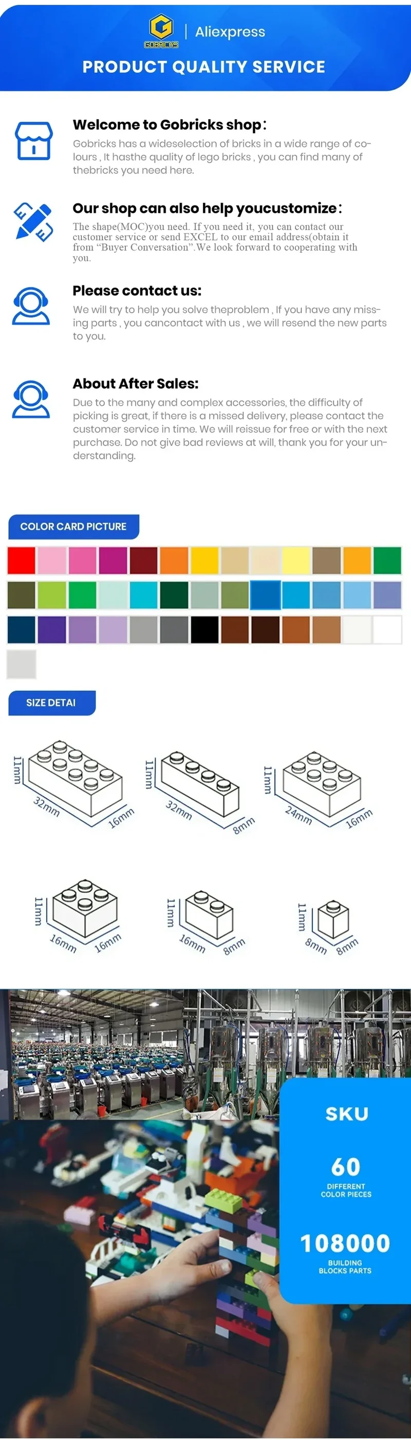 Gobricks 10PCS 41765 Bricks Wedge Curved Inverted 6 x 2 Parts Left Compatible MOC Building Block Adult Kids DIY Education Model