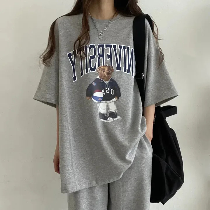 Cartoon Long Sleeve Tracksuits autumn Fashion Casual Sportswear Two Piece Pants Sets Female Large Size Women Suits 2024