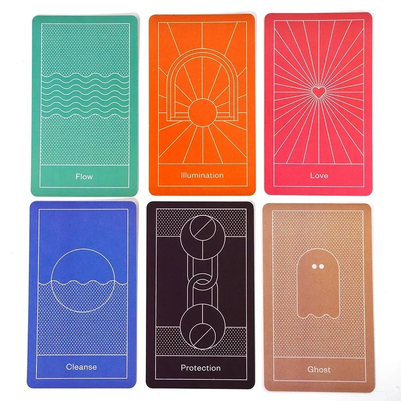 New Card Prisms Oracle Card Fate Divination Family Party Paper Cards Game Tarot And A Variety Of Tarot Options PDF Guide