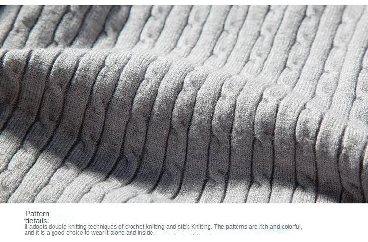 2023 Winter High Neck Thick Warm Sweater Men Turtleneck Brand Mens Sweaters Slim Fit Pullover Men Knitwear Male Double Collar3Xl