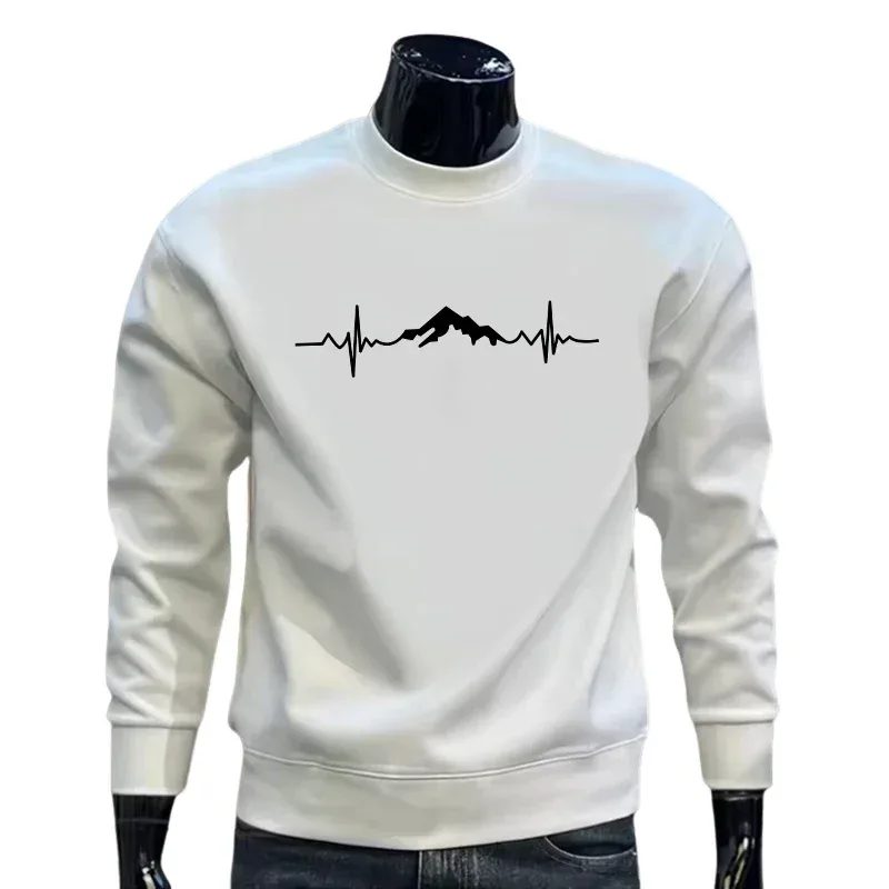 Spring Autumn New Men's Hoodies Casual Sweatshirts Men Hoodies O-Neck Pullover Streetwear Solid Tops Fashion Men Hoodies