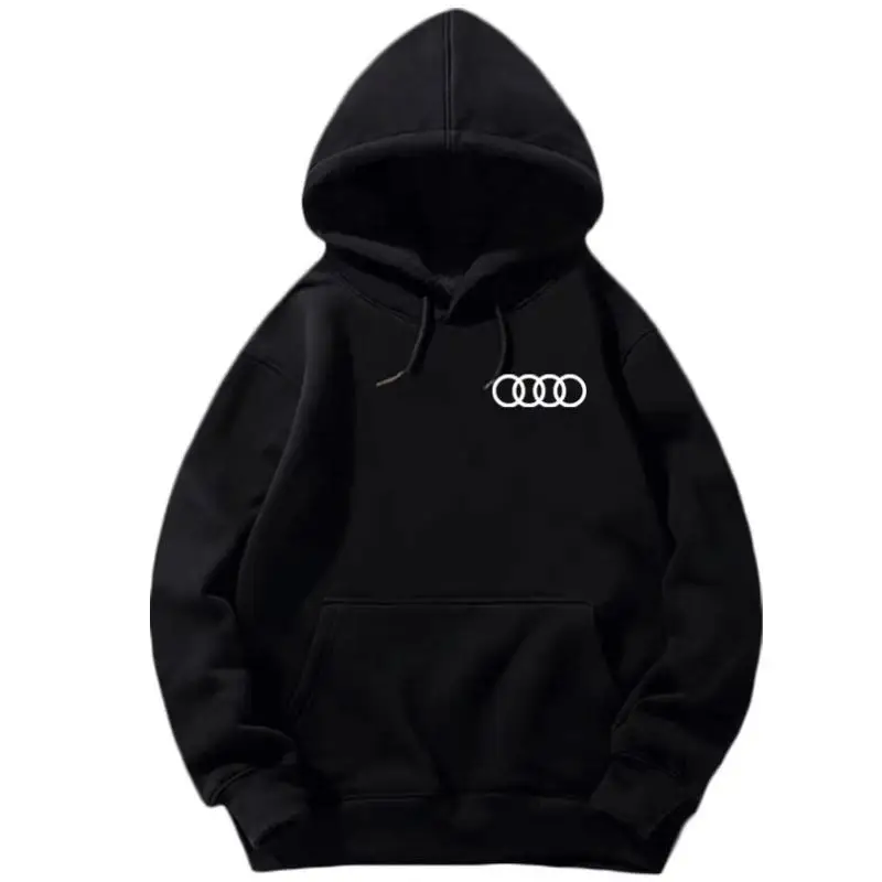 Audi Car Performance Car Department Modified Culture RS Peripheral Casual Men and Women Pullover Hoodie Sweater