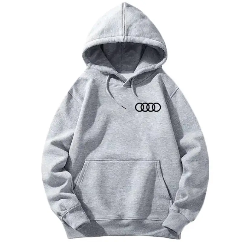 Audi Car Performance Car Department Modified Culture RS Peripheral Casual Men and Women Pullover Hoodie Sweater
