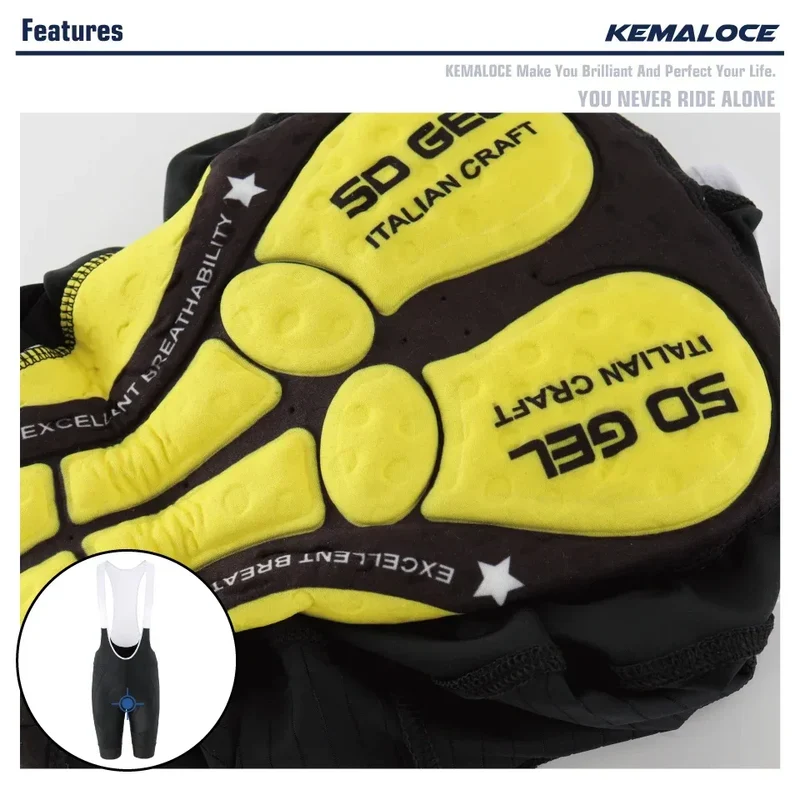 KEMALOCE Cycling Shorts MTB Men Shorts 2022 Summer Cycling Trousers Women Bicycle Short Tights Pro Bike Bicycle Team