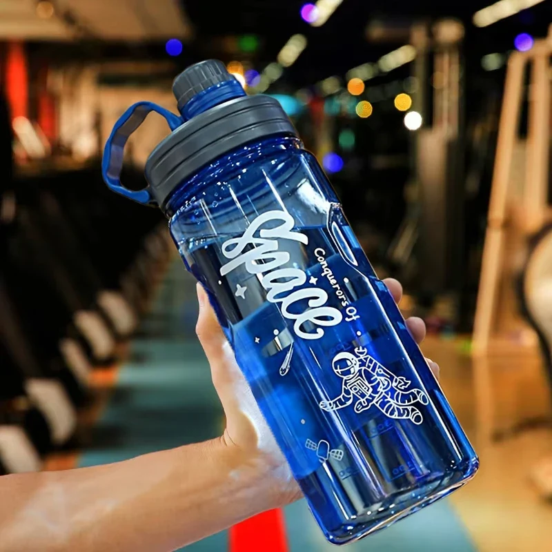 2L 3L Large Capacity Sport Water Bottle With Filter Eco-Friendly Plastic Water Cup Portable Fitness Drink Bottle Kettle BPA Free