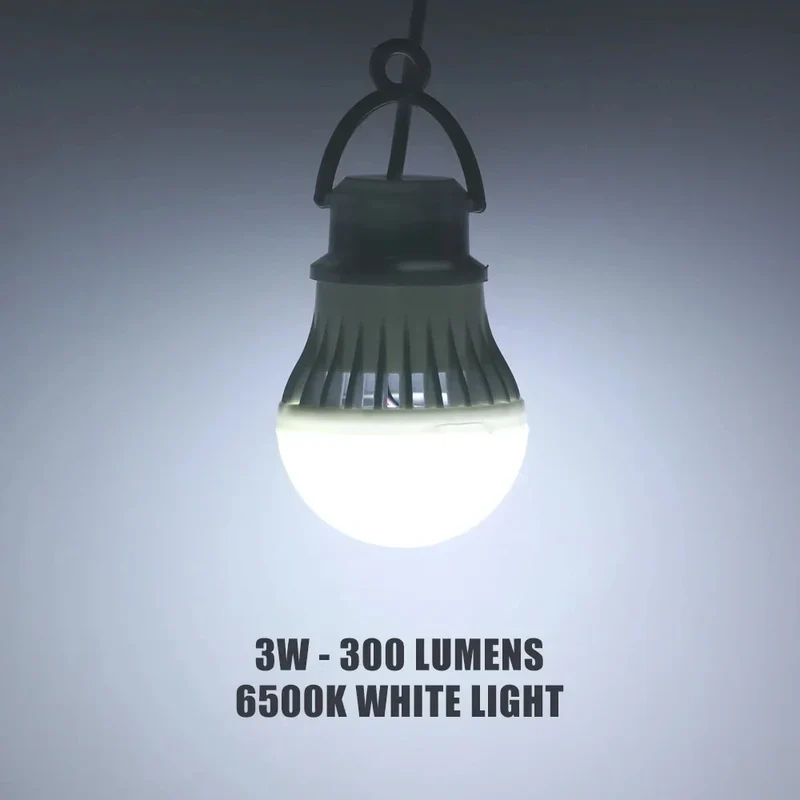3/5/7W USB Lamp Bulb 5V Emergency Light Lamp LED USB Rechargeable Portable Camping Lantern For Outdoor Camping Tent Lighting