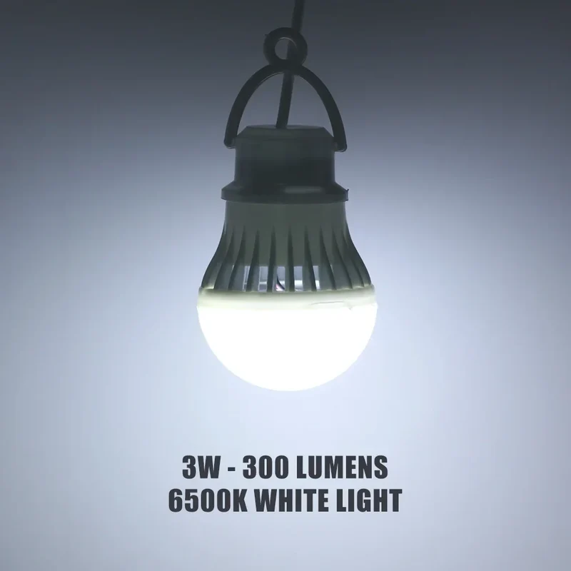 3/5/7W USB Lamp Bulb 5V Emergency Light Lamp LED USB Rechargeable Portable Camping Lantern For Outdoor Camping Tent Lighting