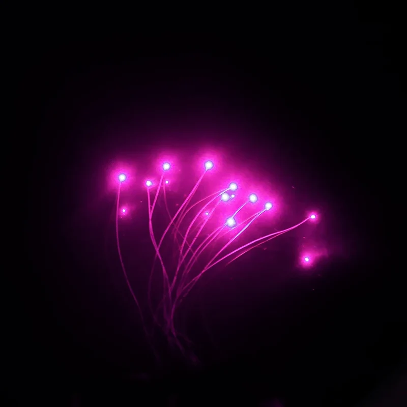 10pcs/Lot Micro Litz Wired Chip 60cm 3V Railway Model For Gundam Scenes 0402 SMD Lamp Wired Micro Led Pre-Soldered Lamp