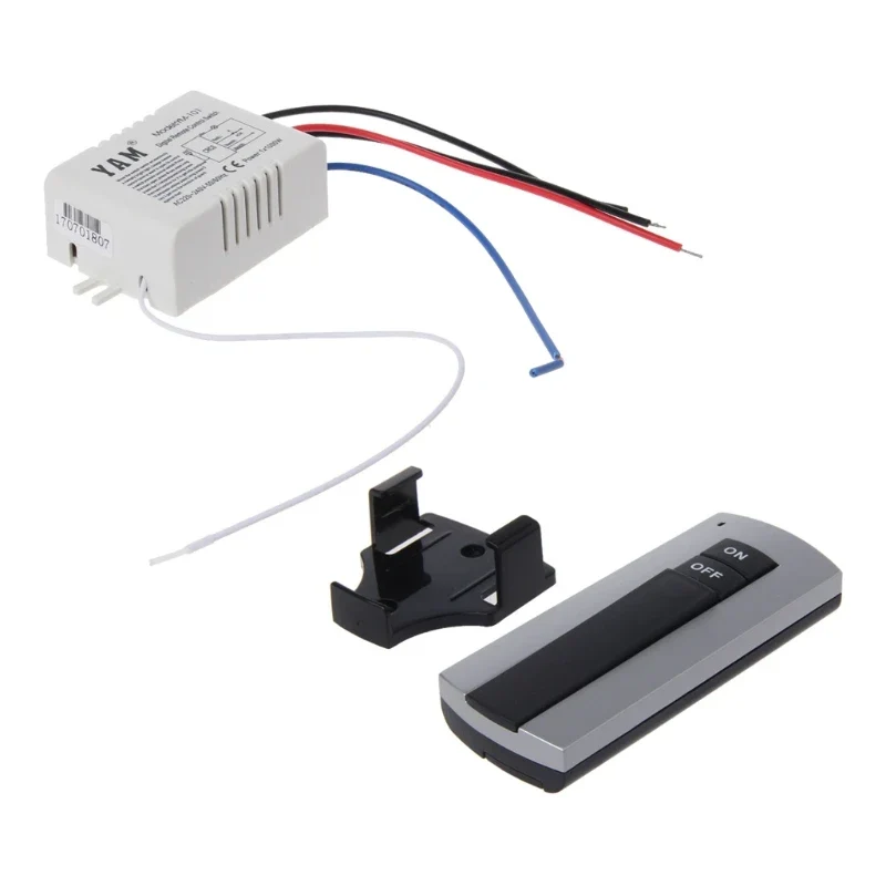 Wireless 1 Channel ON/ Lamp Remote Control Receiver Transmitter