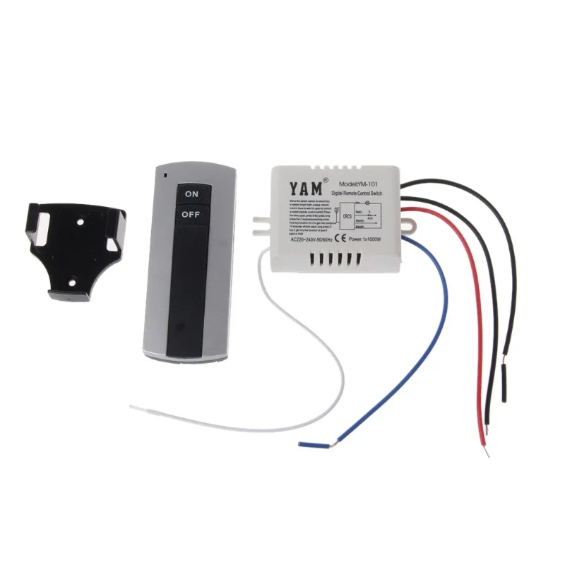 Wireless 1 Channel ON/ Lamp Remote Control Receiver Transmitter