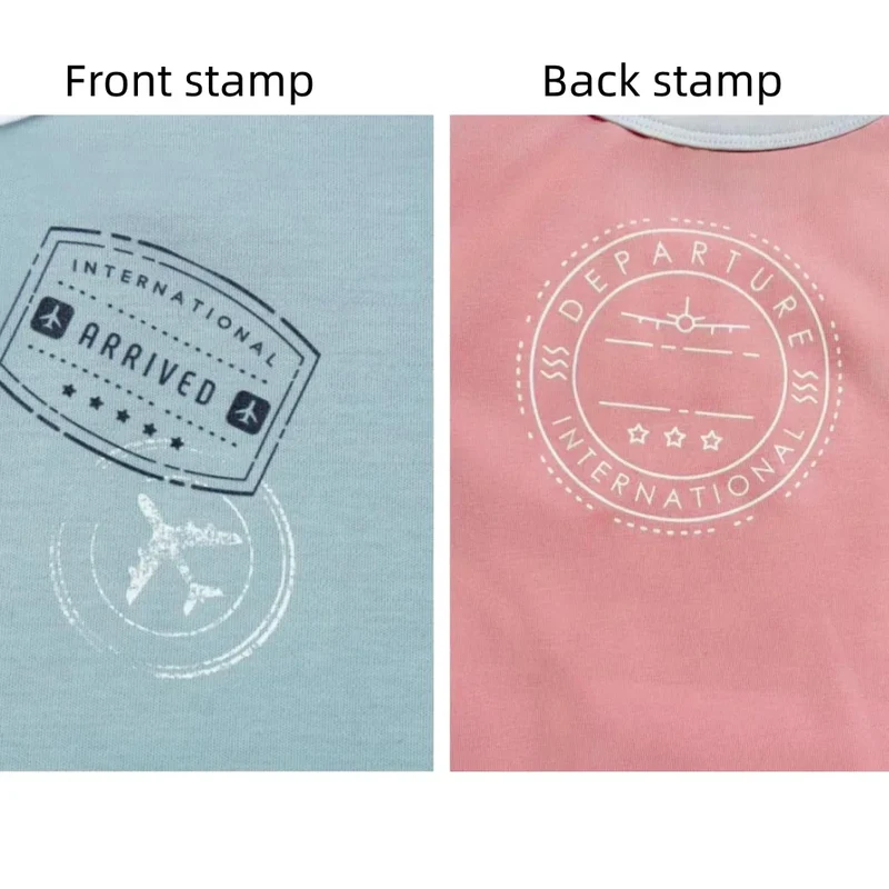 AP SS26 Ringer stamp jersey cotton collection summer boys girls fashion casual clothing dress set shirt family matching clothes