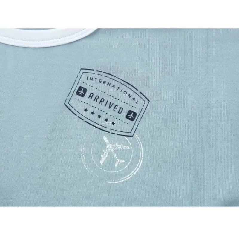 AP SS26 Ringer stamp jersey cotton collection summer boys girls fashion casual clothing dress set shirt family matching clothes