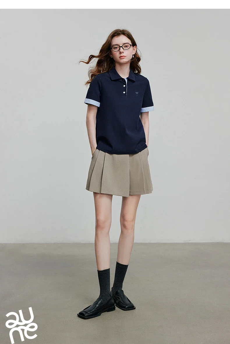 TOYOUTH Women Short Sleeve T shirt 2025 Spring New Tops 8521007