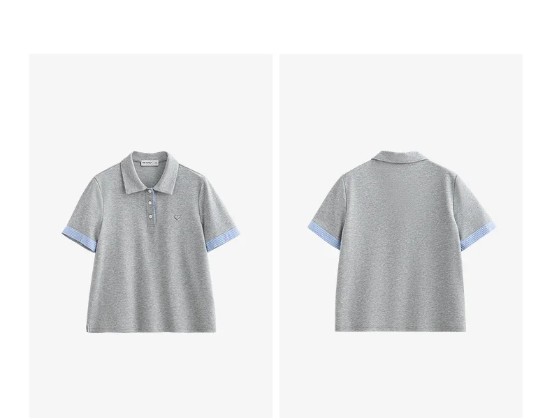 TOYOUTH Women Short Sleeve T shirt 2025 Spring New Tops 8521007
