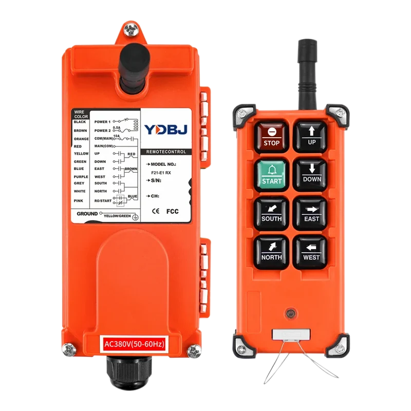 Radio Remote Control F21-E1B Overhead Crane Balance Car Wireless Remote Control of Truck Crane Remote Control Tail Lift
