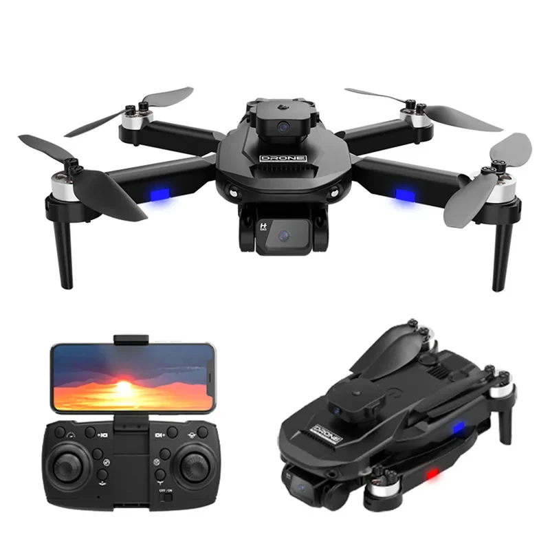 F196 Drone 4K Dual Cameras Obstacle Avoidance Optical Flow Wifi Fpv Brushless Motor Profesional Quadcopter Rc Dron Boy Gifts