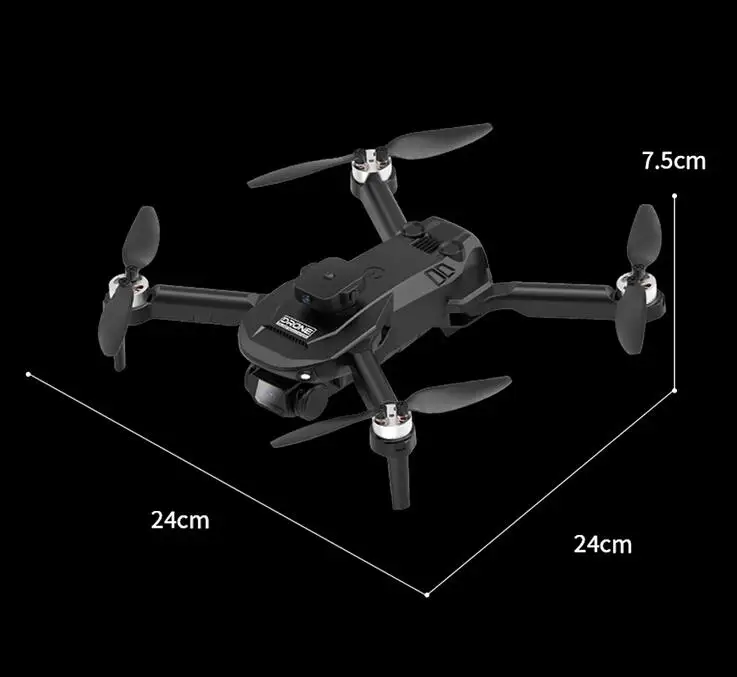 F196 Drone 4K Dual Cameras Obstacle Avoidance Optical Flow Wifi Fpv Brushless Motor Profesional Quadcopter Rc Dron Boy Gifts