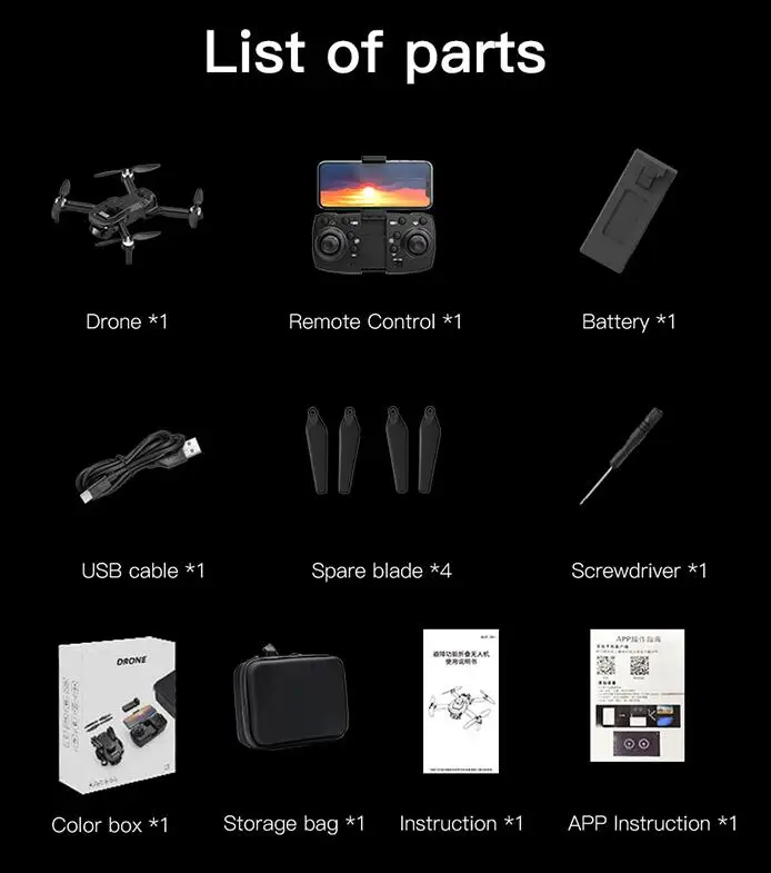 F196 Drone 4K Dual Cameras Obstacle Avoidance Optical Flow Wifi Fpv Brushless Motor Profesional Quadcopter Rc Dron Boy Gifts