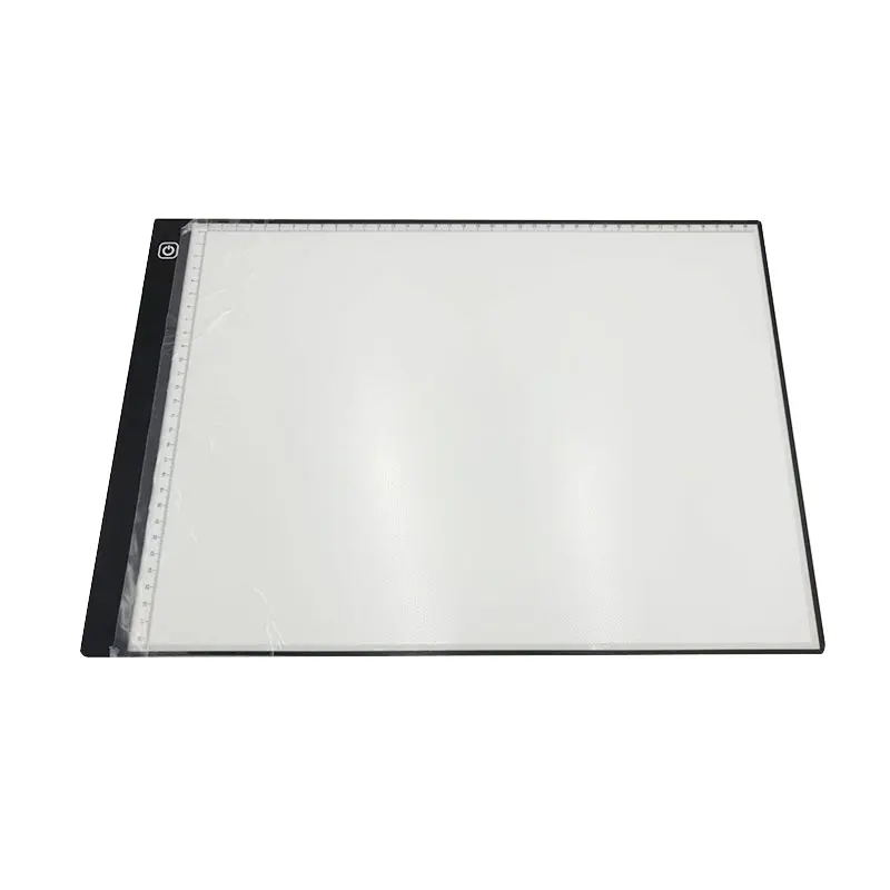 A3 Small Size Light Pad with Graduated Three-stage Adjustable Luminescent Backlight Illuminates the Drawing Board in the Dark.