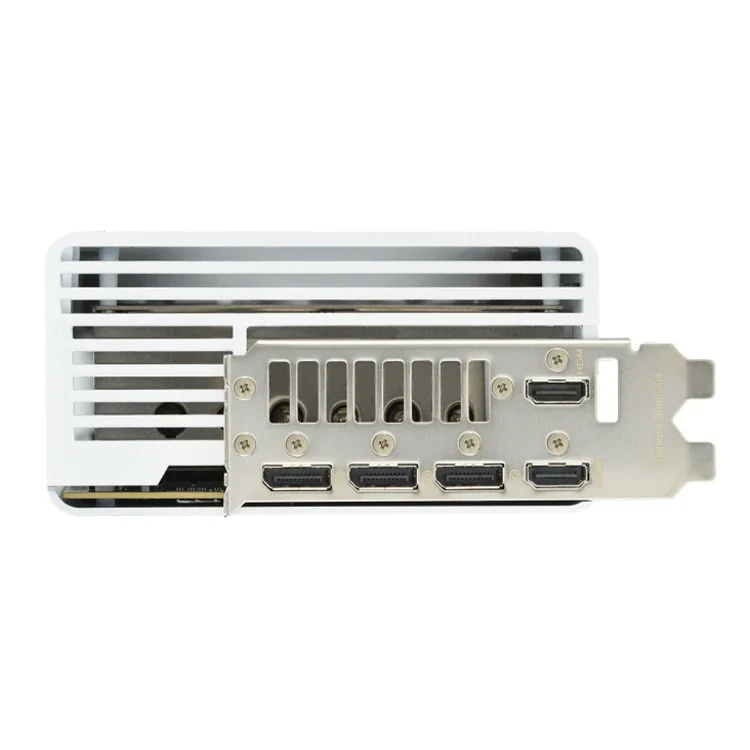Used ASU'S ROG Strix GeForce RTX 4080 16GB GDDR6X White OC Edition Graphics Card With GDDR6X 256-bit Memory Support OverClock
