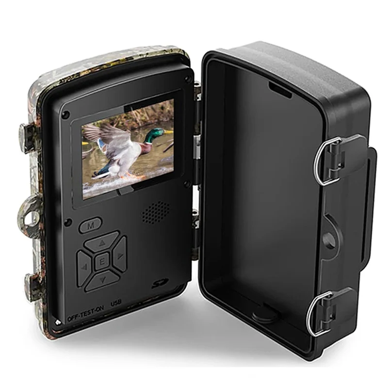 DH1 Wildlife Trail Camera Night Vision Animal Trap Camera 1080P IR Trail Hunting Camera With Wide-angle Lens IP66 Waterproof