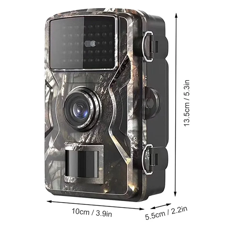DH1 Wildlife Trail Camera Night Vision Animal Trap Camera 1080P IR Trail Hunting Camera With Wide-angle Lens IP66 Waterproof