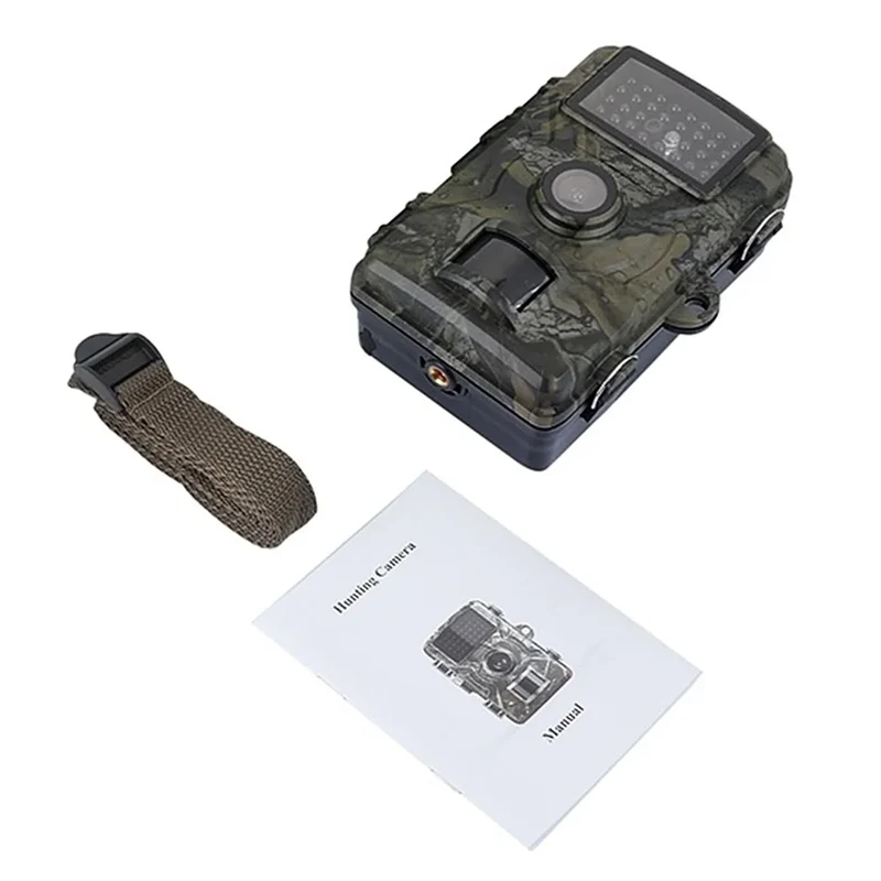 DH1 Wildlife Trail Camera Night Vision Animal Trap Camera 1080P IR Trail Hunting Camera With Wide-angle Lens IP66 Waterproof