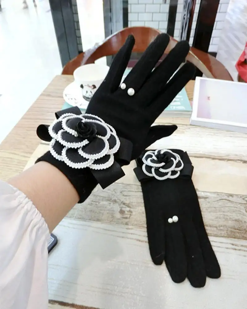 Ladies Mittens Milk Silk Stretch Ladies Gloves Festival Party Group Show Bar Dance Dress Up Gloves 45Cm Long Gloves C013