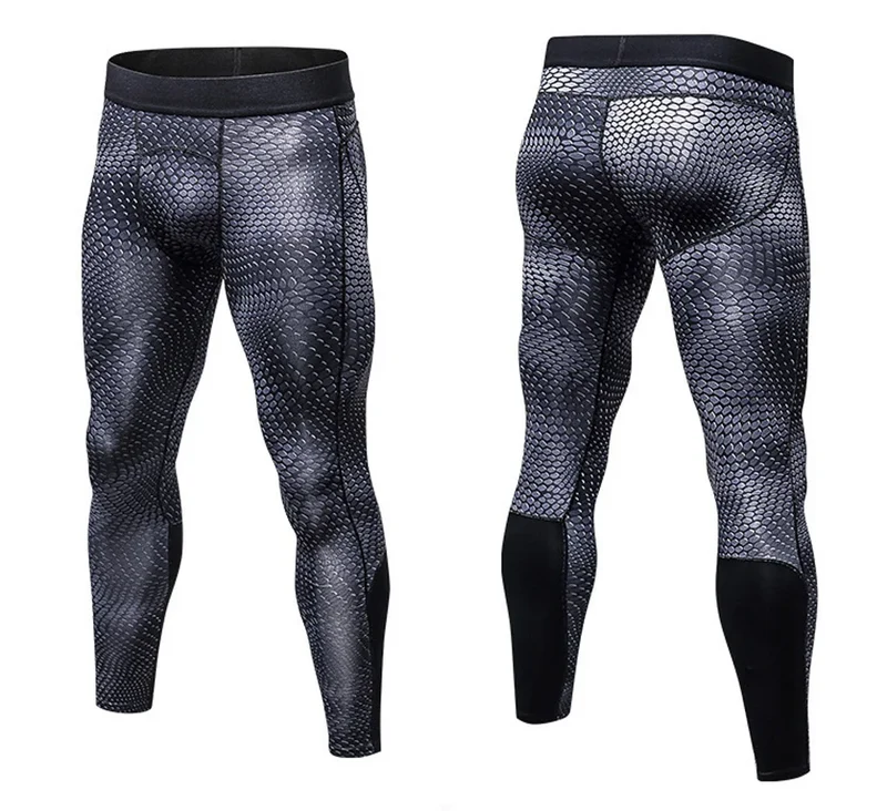 Men's Thermal Underwear Set MMA Tactics Leggings Solid Color Costume Compress Fitness Long Johns Men Winter Brands Men