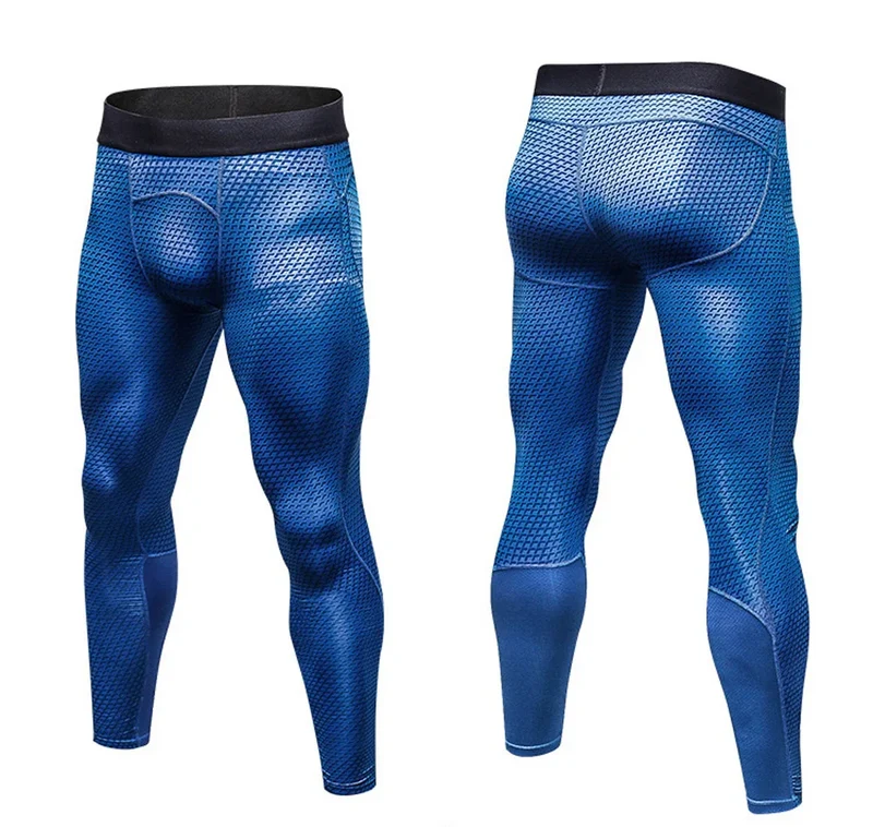 Men's Thermal Underwear Set MMA Tactics Leggings Solid Color Costume Compress Fitness Long Johns Men Winter Brands Men