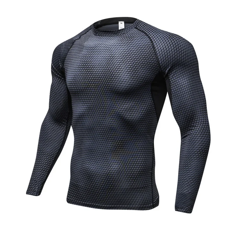 Men's Thermal Underwear Set MMA Tactics Leggings Solid Color Costume Compress Fitness Long Johns Men Winter Brands Men