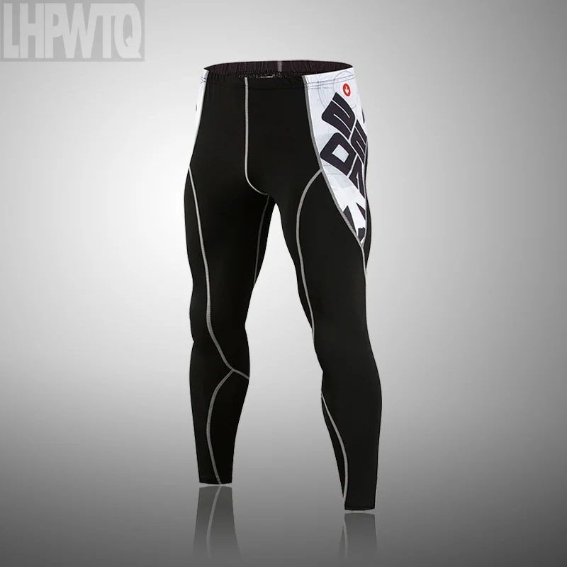 Men's Thermal Underwear Set MMA Tactics Leggings Solid Color Costume Compress Fitness Long Johns Men Winter Brands Men