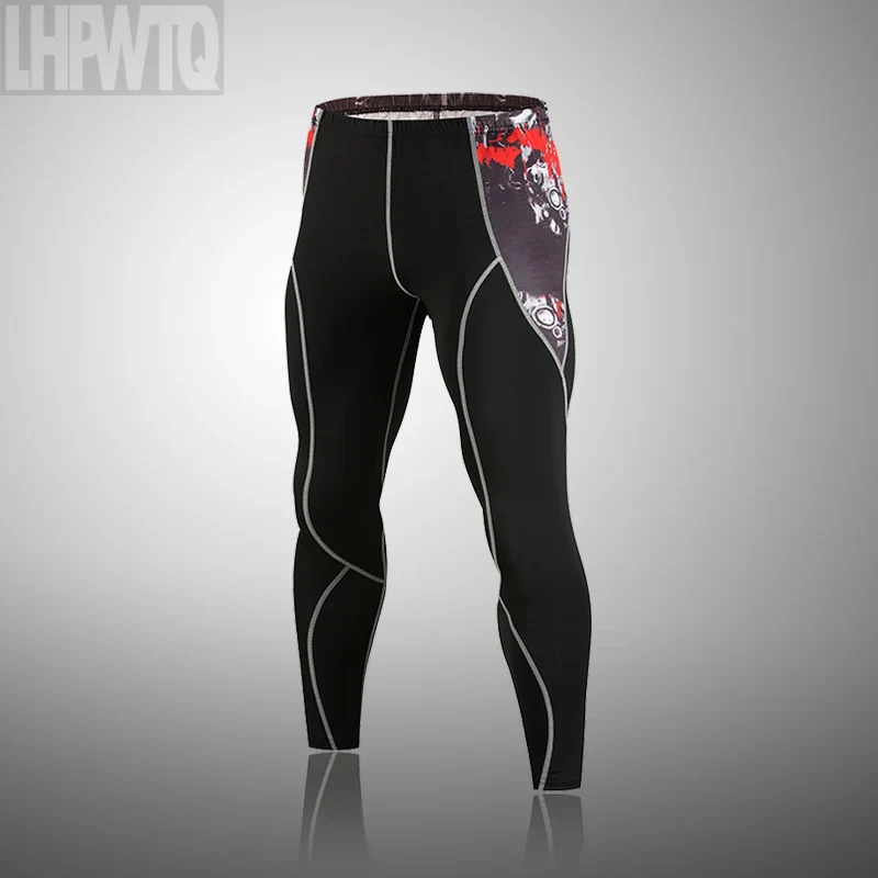 Men's Thermal Underwear Set MMA Tactics Leggings Solid Color Costume Compress Fitness Long Johns Men Winter Brands Men
