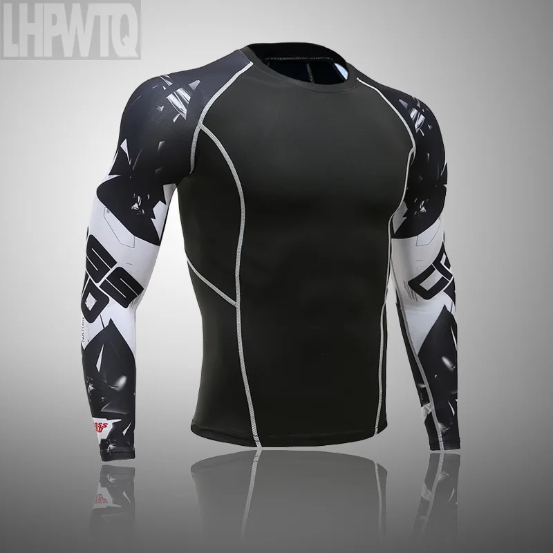 Men's Thermal Underwear Set MMA Tactics Leggings Solid Color Costume Compress Fitness Long Johns Men Winter Brands Men