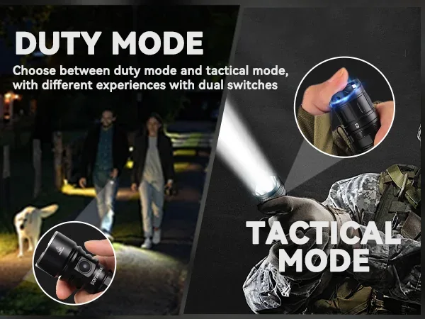 NEW SOFIRN SK40 3200lm Tactical Flashlight 580m Powerful Bright SFT70 LED IP68 waterproof Torch with Dual Switch
