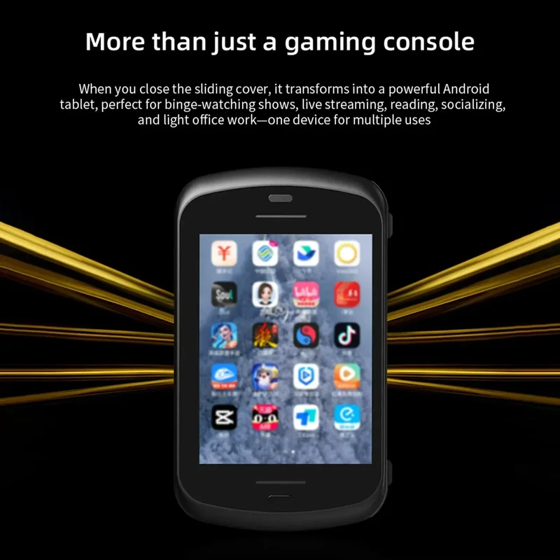 Anbernic RG Slide Handheld Game Console 4.7-inch LTPS In-Cell Screen Android 5000mAh Video Gaming Player Supports 1080p-Port Out