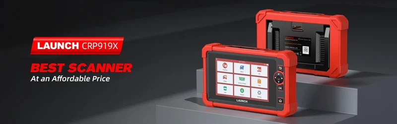 New LAUNCH X431 CRP919X BT OBD2 Scanner Automotive Diagnostic Tools Car CANFD DOIP ECU Coding OBDII Professional Free Shpping