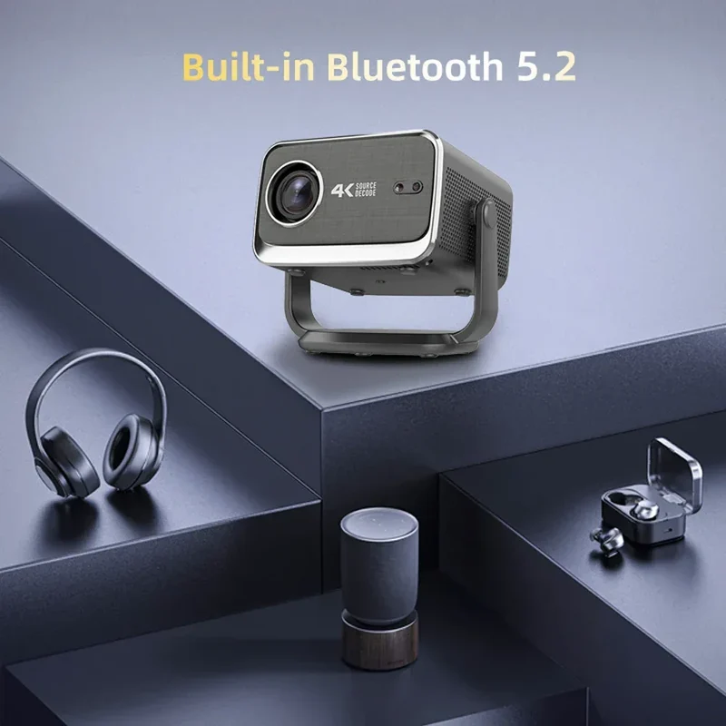 WZATCO P20 PLUS Android 13.0 Smart WiFi 6G 4K Full HD 1080P LCD LED Projector Auto Focus Video Home theater Proyectors with RJ45