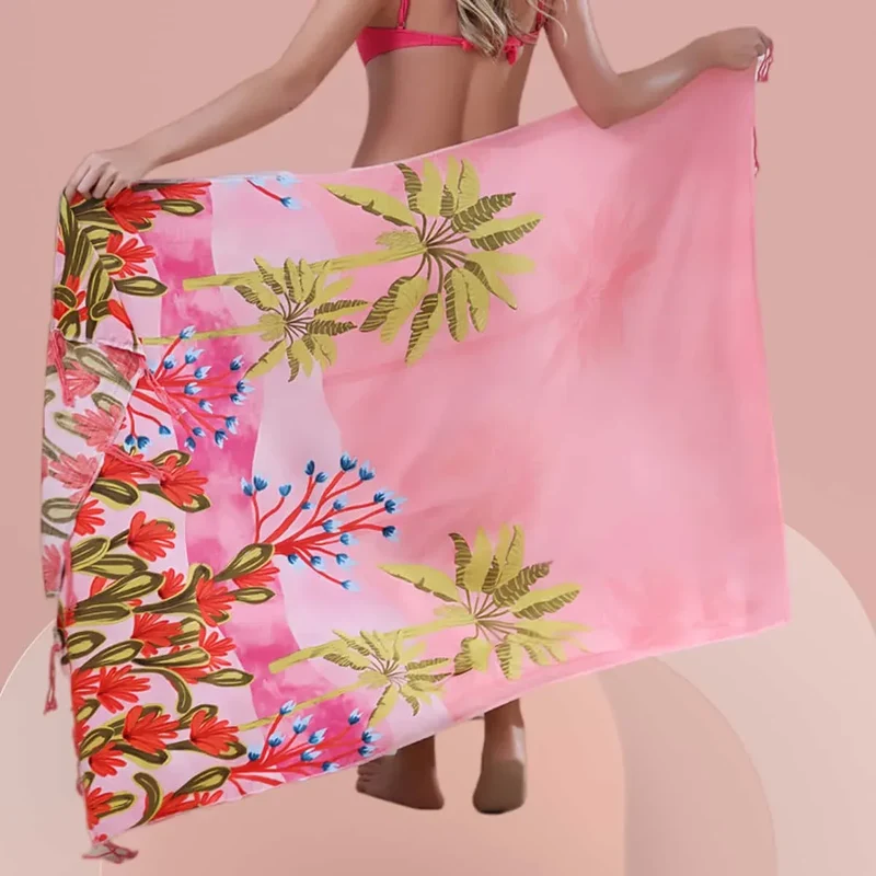 Beach Outcome Pareô Style Canga Printed Size 170cm/110cm