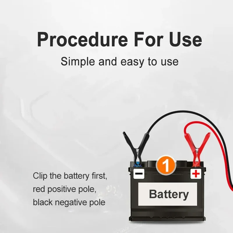 EAFC Fully Automatic 12V 6A Smart Car Battery Charger Pulse Repair LCD Display for Auto Moto AGM GEL WET Lead Acid LiFePO4