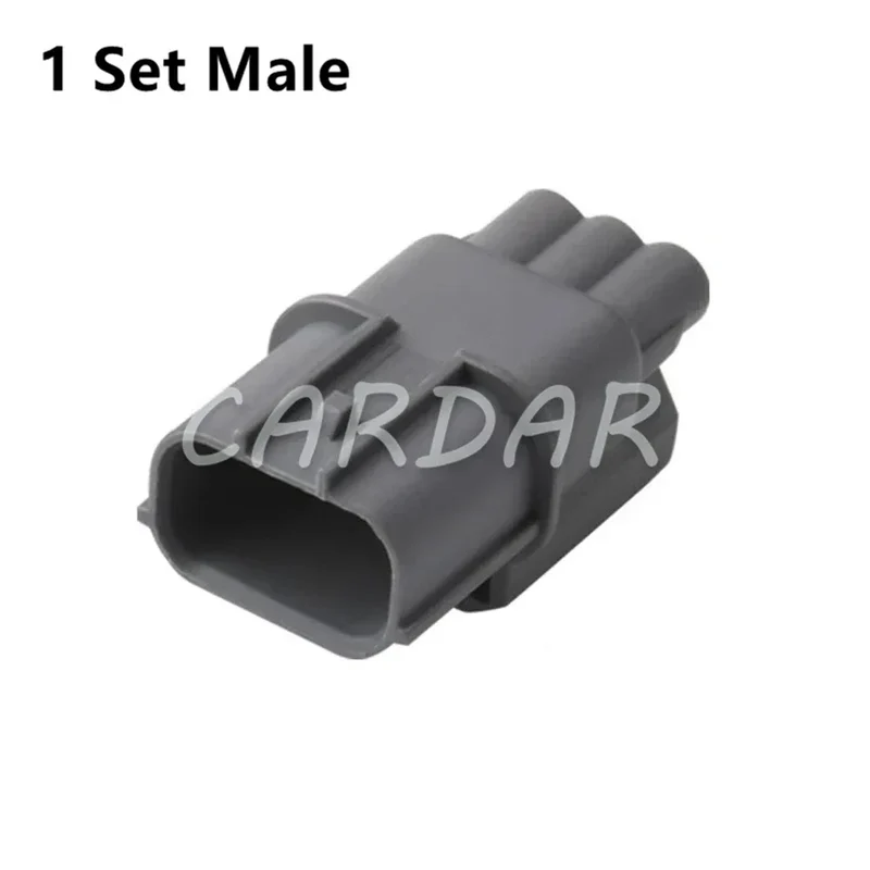1 Set 3 Pin 6189-0968 6918-1833 Automotive Connector AC Assembly Head Lamp Plug Light Socket For Car Honda