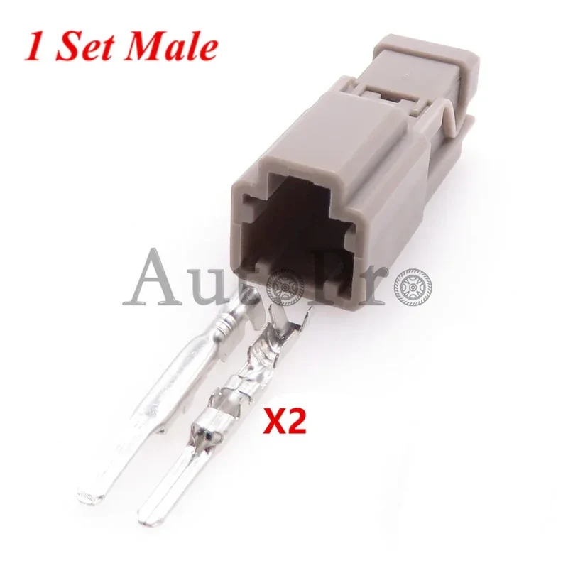 1 Set 2 Hole 6098-0240 6098-0239 AC Assembly Auto Wiring Harness Plastic Housing Unsealed Socket Car Trunk Lock Plug For Honda