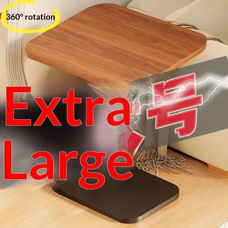 Adjustable Sofa Side Table Living Room Household Tea Table Small Coffee Table Bedroom Bedside Table Headboard Storage Rack